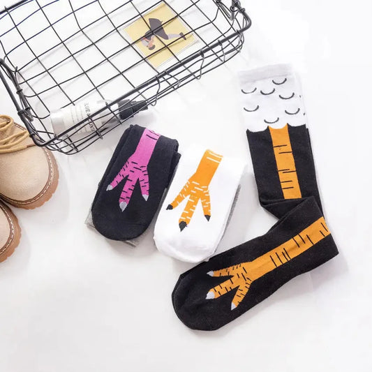 Chaussettes Longueur Genou - Design Amusant & Pratique